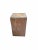 Contemporary Teak Wood Pedestal Crafted in Java, Indonesia For Sale - Image 3 of 6