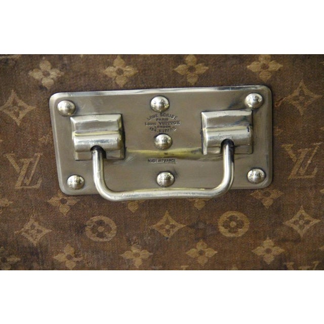 Hat Trunk in Woven Canvas from Louis Vuitton, 1890s For Sale - Image 9 of 18