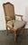 Set of Eight French Painted Caned Back Dining Chairs For Sale - Image 4 of 18
