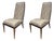Baker Jean-Louis Deniot Jasper Side Chairs - Pair. For Sale