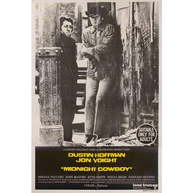 Vintage Poster Australian One-Sheet (27 × 40 in.), M.A.P.S. Litho Pty. Directed by John Schlesinger, starring Dustin...