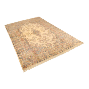 Kirmin Pattern Large Hand Tied 11' x 18' Fringed Area Rug