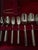 1960s Modernist Stainless Steel Flatware Set in Wooden Cabinet, 1960s, Set of 130 For Sale - Image 5 of 8