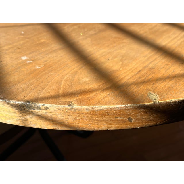 1950’s Atomic Era Large Spider Frame 3 Tier Coffee / Cocktail Table. Top Tier Measuring 24” Across For Sale In Denver - Image 6 of 12