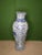 1990s Vintage MCM Chinoiserie Blue&White Porcelain Floor Vase 14" For Sale - Image 5 of 5