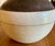 Signed Bruno Gambone 1970s Sculptural Mid-Century Modern Bruno Gambone Two-Tone Ceramic Table Lamp With Original String Shade For Sale In Sacramento - Image 6 of 9