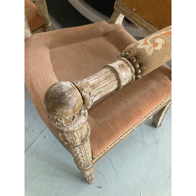 Traditional 19th Century Empire Fauteuils in the Manner of Pierre Benoit Marcion For Sale - Image 3 of 10