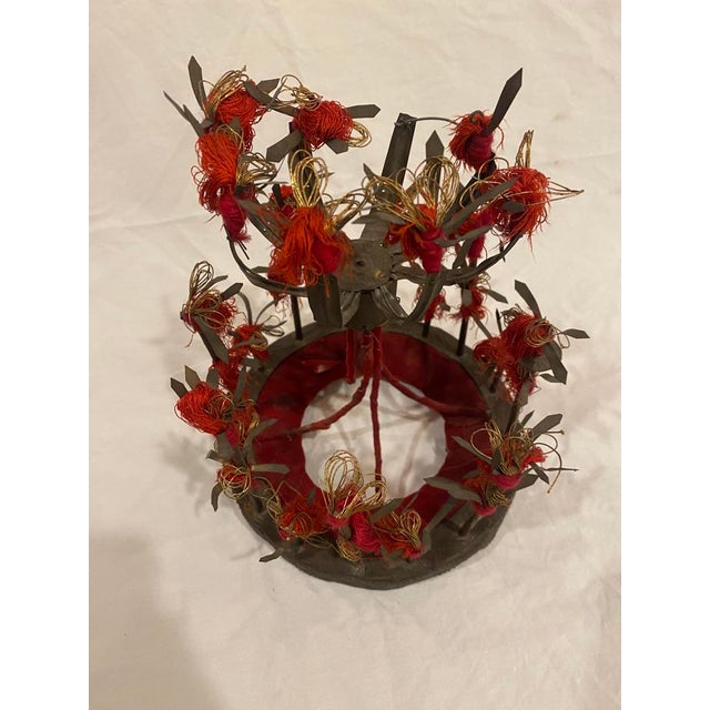 Early 20th Century Tribal Crown For Sale - Image 4 of 10