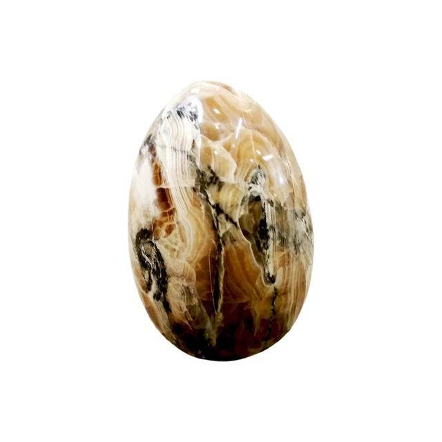 Stone Egg Sculpture by Thon - Fausto Tonello, 1999 For Sale