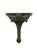 Art Deco Vintage Antique Bronze Wall Sconces – Set of 2 Art Deco Cast Metal Candle Holders / Pillar Shelves For Sale - Image 3 of 4