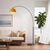 Designed by Peter Morelli in 1960, the Half Dome Arc Lamp is a modern masterpiece featuring a black nickel steel body and...