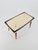coffee table vintage table & extendable from the 50s The table is in very good condition. Made of wood, glass and brass,...