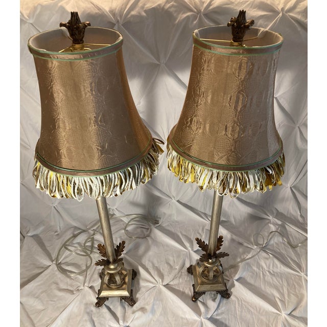 Gorgeous 2006 Luxurious Lamp Set - a Pair For Sale - Image 4 of 11