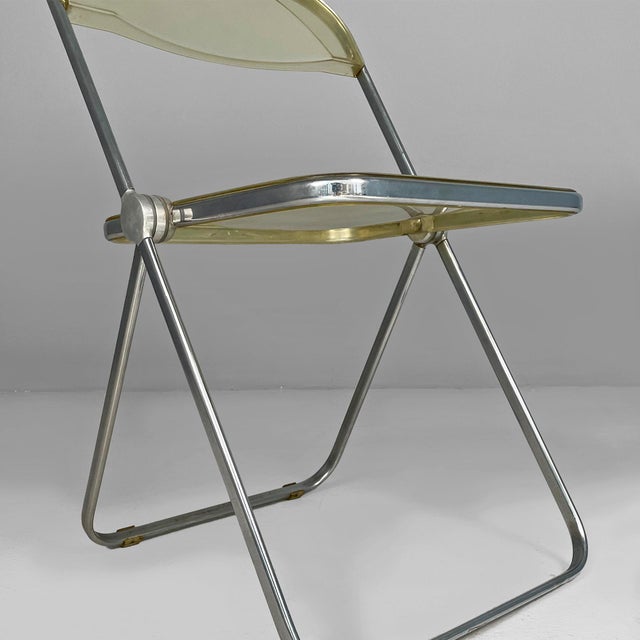 Italian Modern Plia Chairs by Giancarlo Piretti for Anonymous Castelli, 1970s, Set of 4 For Sale - Image 17 of 18