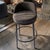 Brown 4 Restoration Hardware Rh Thaddeus Italian Truffle Veneto Leather Swivel Barstools For Sale - Image 8 of 9