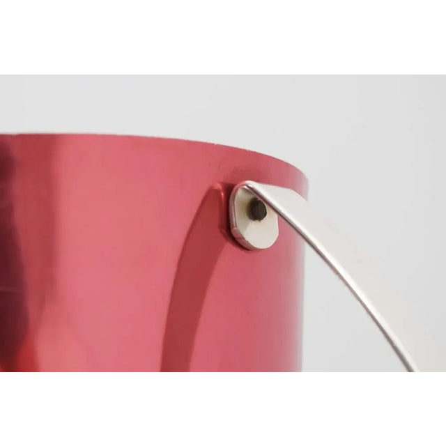 Metal Mid-Century Glazed Aluminium Umbrella Stand, 1950 For Sale - Image 7 of 13