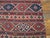1930s 1930s Multicolor Geometric Kilim Antique Caucasian Kuba Flat-Weave Rug 5'4" X 8'8" Wool Carpet For Sale - Image 5 of 7