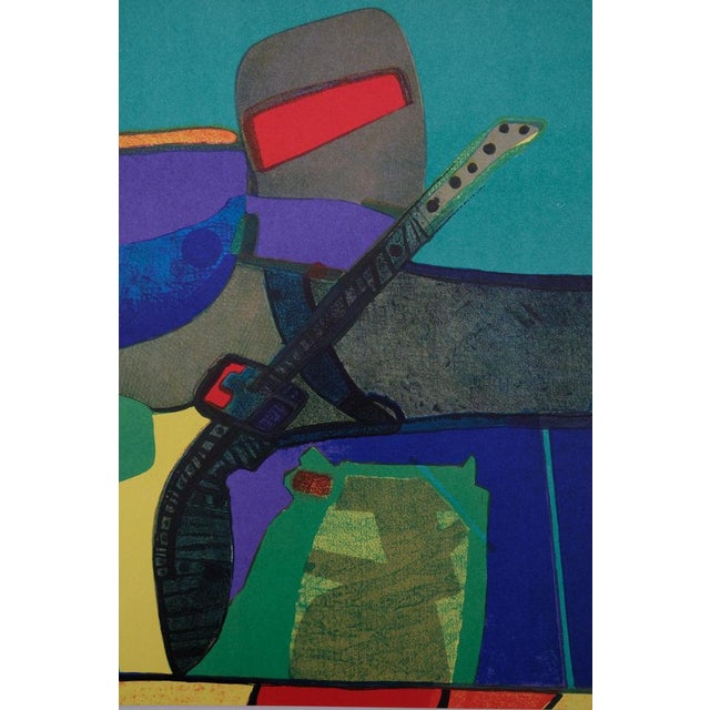 Maurice Estève (1904-2001) Arizovert Original color lithograph On heavy paper, 24 x 31 cm (approx. 9 x 12 inches) Printed...