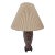 1950s Mid-Century Modern Heyward House Lamp For Sale