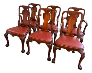 Set of 6 English Dining Chairs