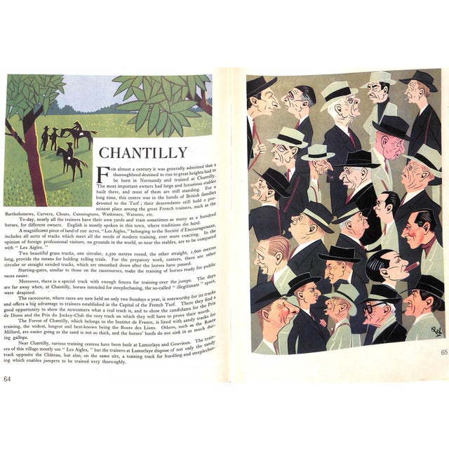 1950s "Racing in France" 1950 Godolphin Darley (Inscribed) For Sale - Image 5 of 12