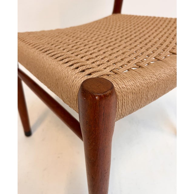 Vintage Model 75 Chairs by Niels Møller for J.L. Møllers, 1960s, Set of 4 For Sale - Image 16 of 18