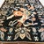 Traditional Vintage Anatolian Rug | 8' X 9'6" | Bold Floral Design on Black Field For Sale - Image 3 of 5