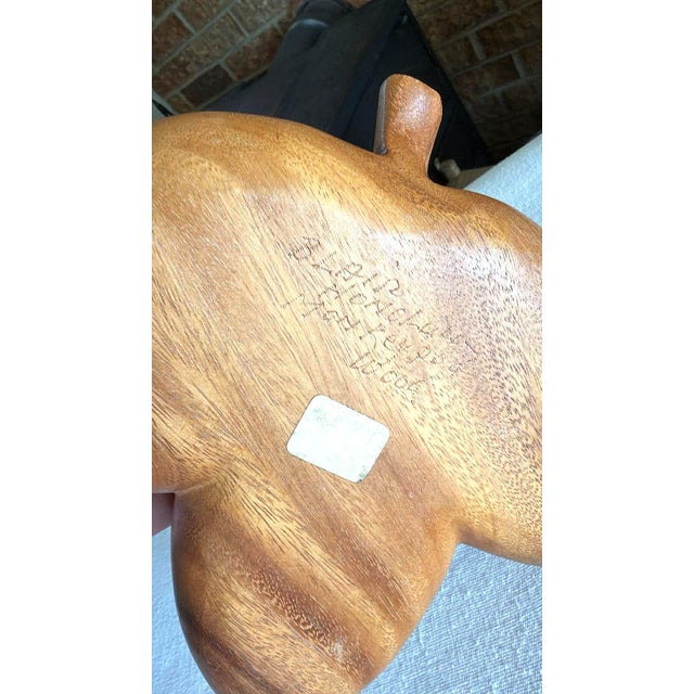 Vintage Blair of Honolulu Monkeypod Wood Candy Bowl For Sale - Image 6 of 8