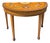 1980s Chelsea House Satinwood Demilune Console Table in the Sheraton Style For Sale