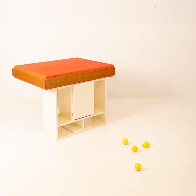 Architect-Designed Folding Table, 1970 For Sale - Image 3 of 13
