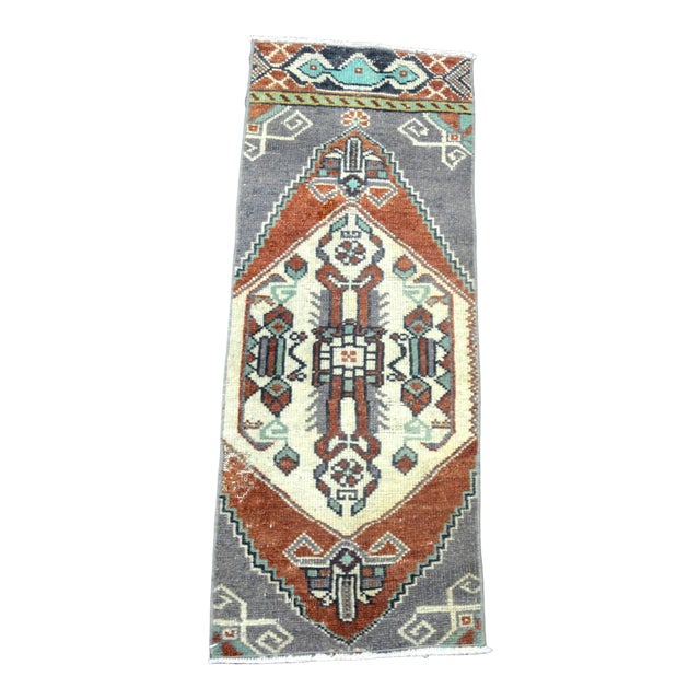 1960s Vintage Turkish Rug For Sale