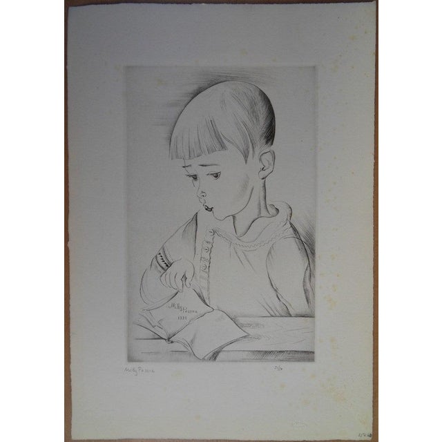 Mily Possoz, Young Reader, Engraving For Sale - Image 5 of 5