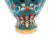 Pair of Vintage Chinese Cloisonné Vases With Brass Dragon Handles –Turquoise Enamel Bird Motif Chinoiserie / Hollywood Regency / Grandmillennial Decor For Sale - Image 14 of 15