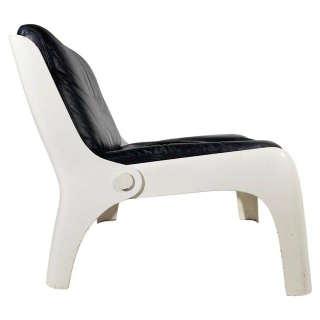 Vintage Space Age Fiberglass Lounge Chairs by Carl Straub, 1968, Set of 2 For Sale - Image 3 of 12