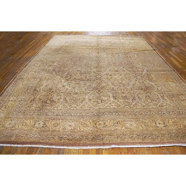 Early 20th Century Persian Tabriz Carpet ( 9 3" x 13' - 282 x 396 )