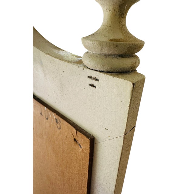 Vintage Henry Link Bali Hai Faux Bamboo Pagoda Mirror – Original Hardware For Sale - Image 9 of 10