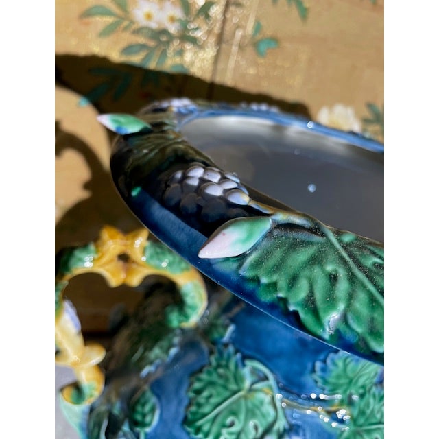 Large Early 20th Century Porcelain Urn For Sale - Image 9 of 10