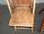 Antique Wooden Folding Child Chair or Doll Chair ~ French Farmhouse Chic 1of2 For Sale In Los Angeles - Image 6 of 10