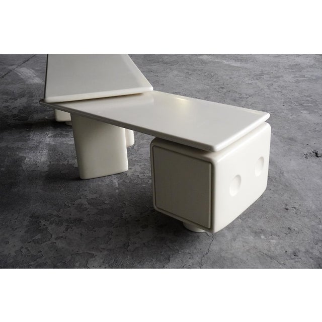 Jet Corner Desk by Ernest Igl for Wilhelm Werndl, Germany, 1970s For Sale - Image 6 of 11