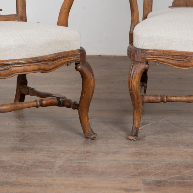 Pair, 18th Century Swedish Baroque Armchairs For Sale - Image 13 of 16