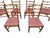 Vintage Traditional Ladderback Dining Chairs, Set of 6, Including 2 Armchairs For Sale - Image 4 of 6