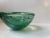 1980s Vintage Green Atoll Art Glass Bowl by Anna Ehrner for Kosta Boda, 1980s For Sale - Image 5 of 8