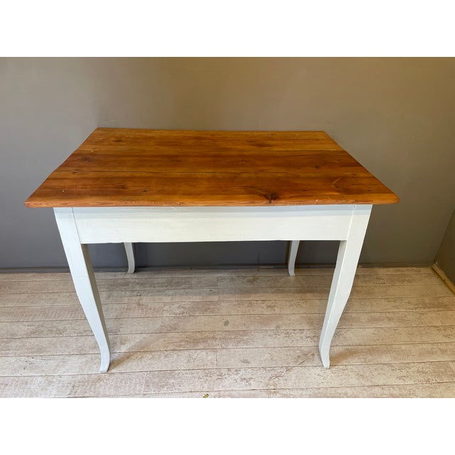 Antique Fir Table, 1890s For Sale - Image 5 of 9