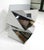 1970's Chromed Origami Styled Angled Side Tables For Sale - Image 12 of 12