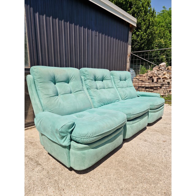 Vintage Modular Sofa by Michel Cadestin for Orchid Edition, 1970s, Set of 3 For Sale - Image 15 of 18