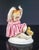 Porcelain Little Girl and Chick Sculpture, Germany For Sale - Image 15 of 18