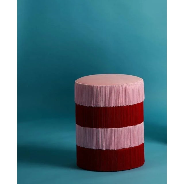 Chachacha pouf by houtique dimensions: h 45 x d 35 cm materials: upholstery velvet 100% polyester with backing. 345...