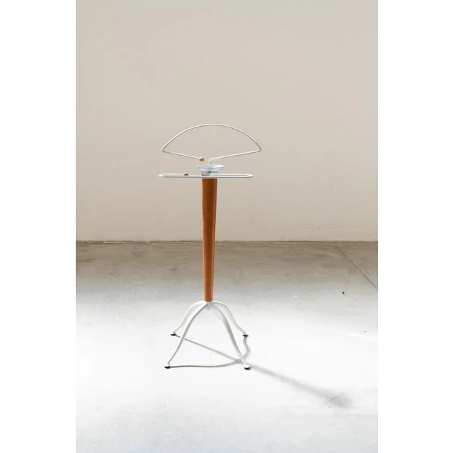 Brown Wooden Coat Rack, Calligaris, 1990s For Sale - Image 8 of 8