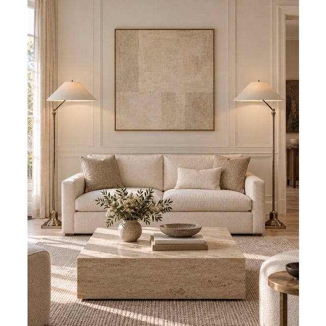 Peyton Floor Lamps by Charles Edwards, Set of 2 For Sale - Image 4 of 6