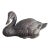 Antique 1920's Patinated Bronze Sculpture of a Seated Duck For Sale